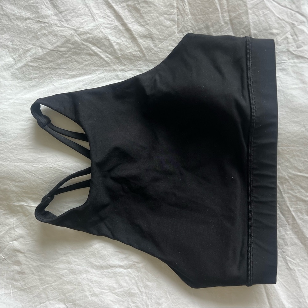 Lululemon High Neck Long Line Sports Bra